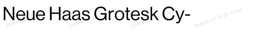 Neue Haas Grotesk Cy字体转换 Neue Haas Grotesk Cy字体转换